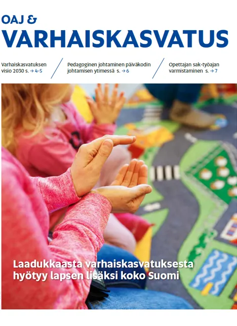 Kuvituskuva: OAJ & varhaiskasvatus