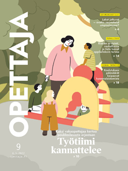 Opettaja magazine cover image