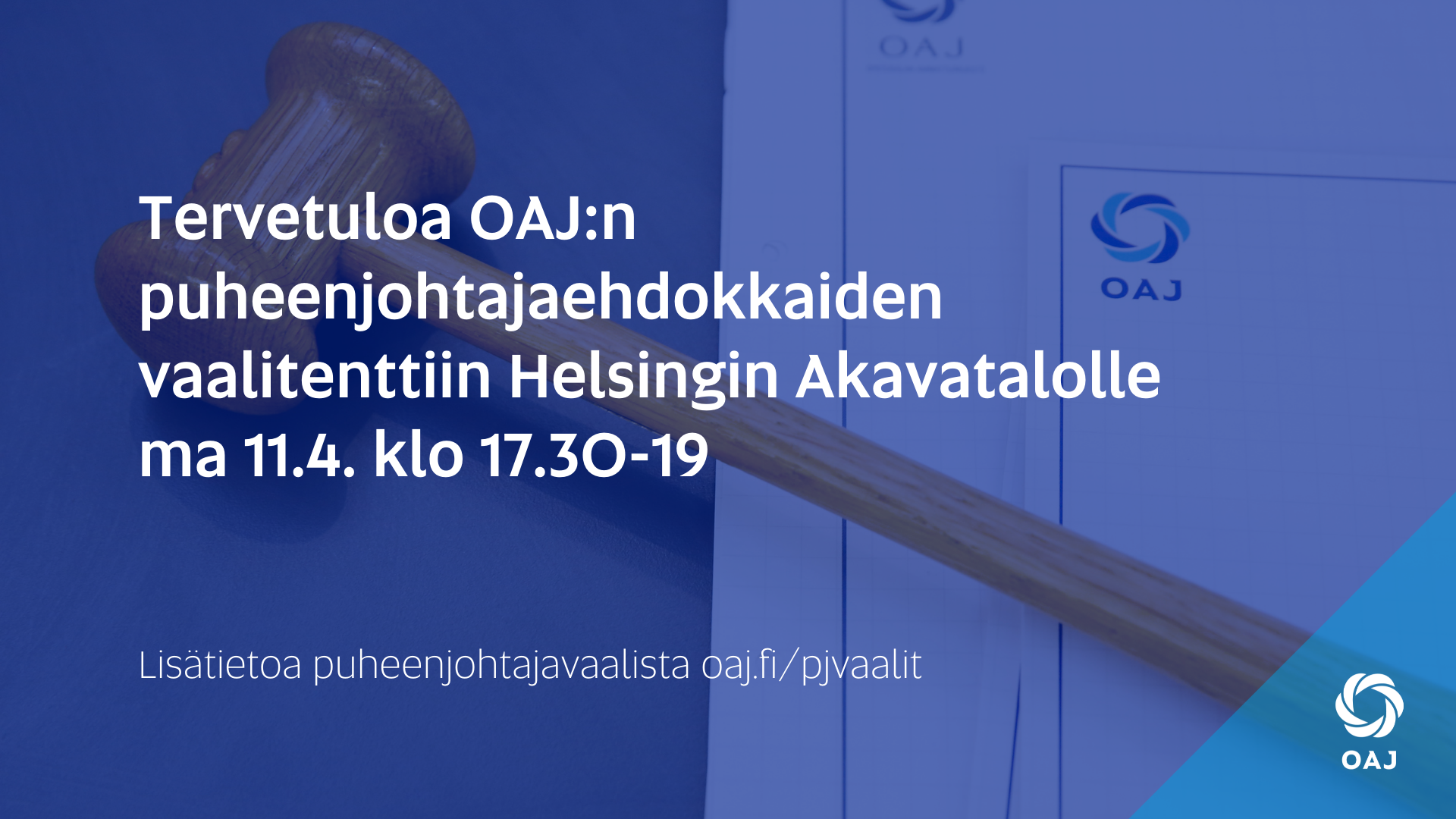 OAJ:n puheenjohtajaehdokkaiden vaalitentti Helsingissä