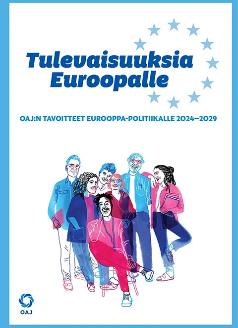 Kuvituskuva: OAJ:n Eurooppatavoitteet 2024–2029