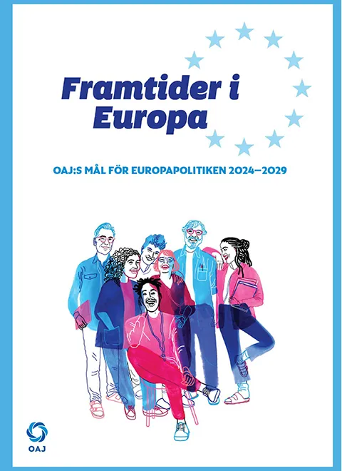 Illustration: OAJ:s mål för Europapolitiken 2024–2029